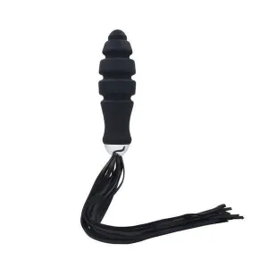 0889M      Deluxe Large Graduated Silicone Anal Dildo Whip