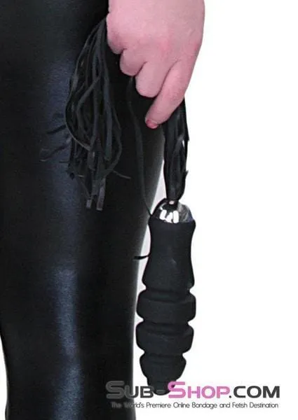 0889M      Deluxe Large Graduated Silicone Anal Dildo Whip