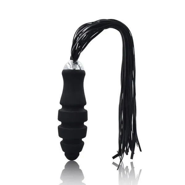 0889M      Deluxe Large Graduated Silicone Anal Dildo Whip