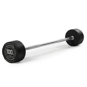 100 LB Straight Fixed Urethane Barbell