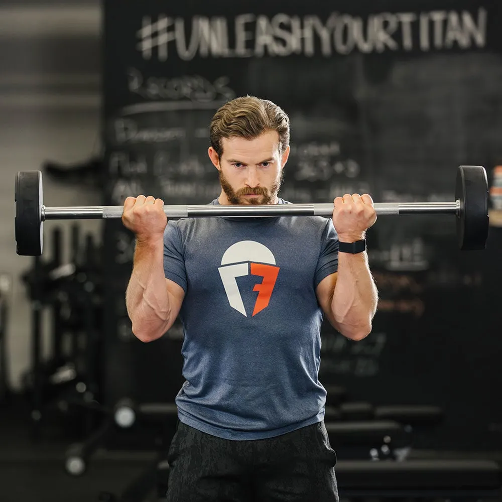 100 LB Straight Fixed Urethane Barbell