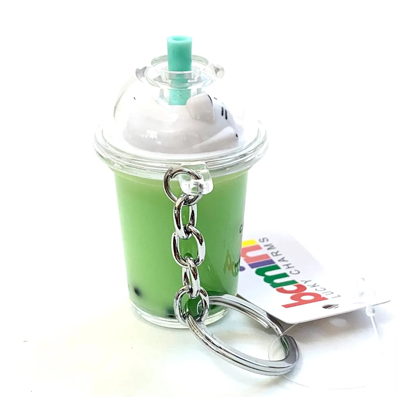 12041 BOBA TEA CAT CHARM-12