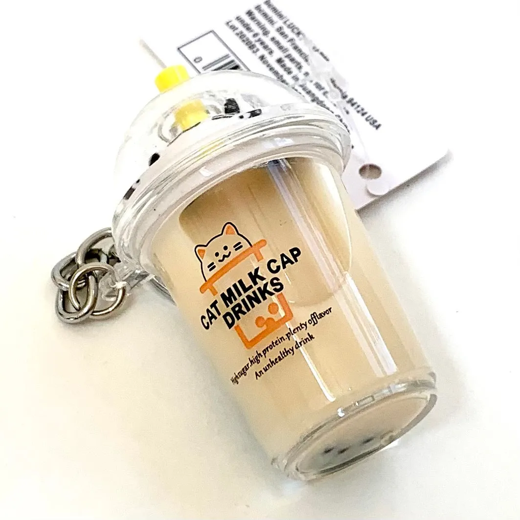 12041 BOBA TEA CAT CHARM-12