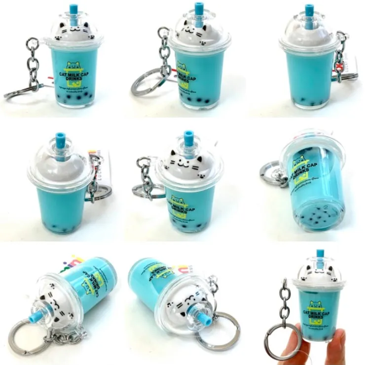12041 BOBA TEA CAT CHARM-12