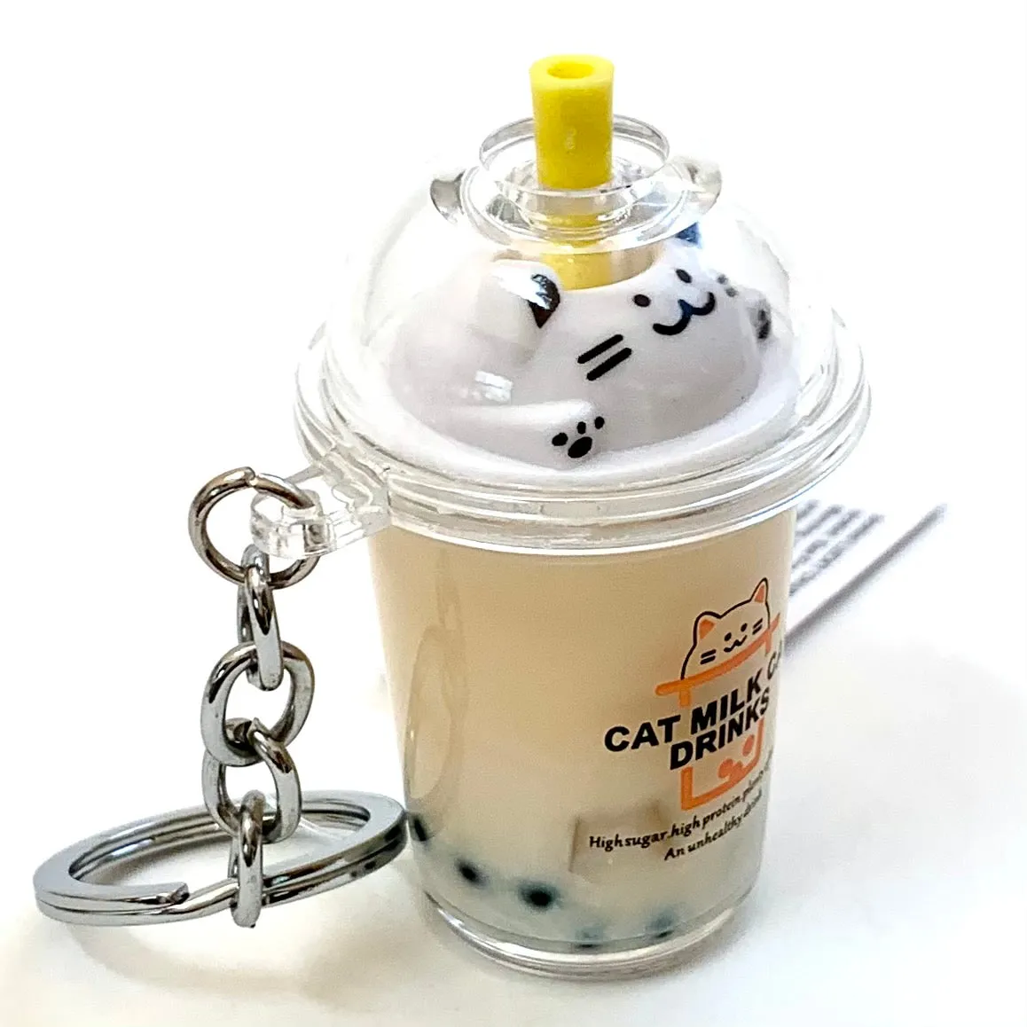 12041 BOBA TEA CAT CHARM-12