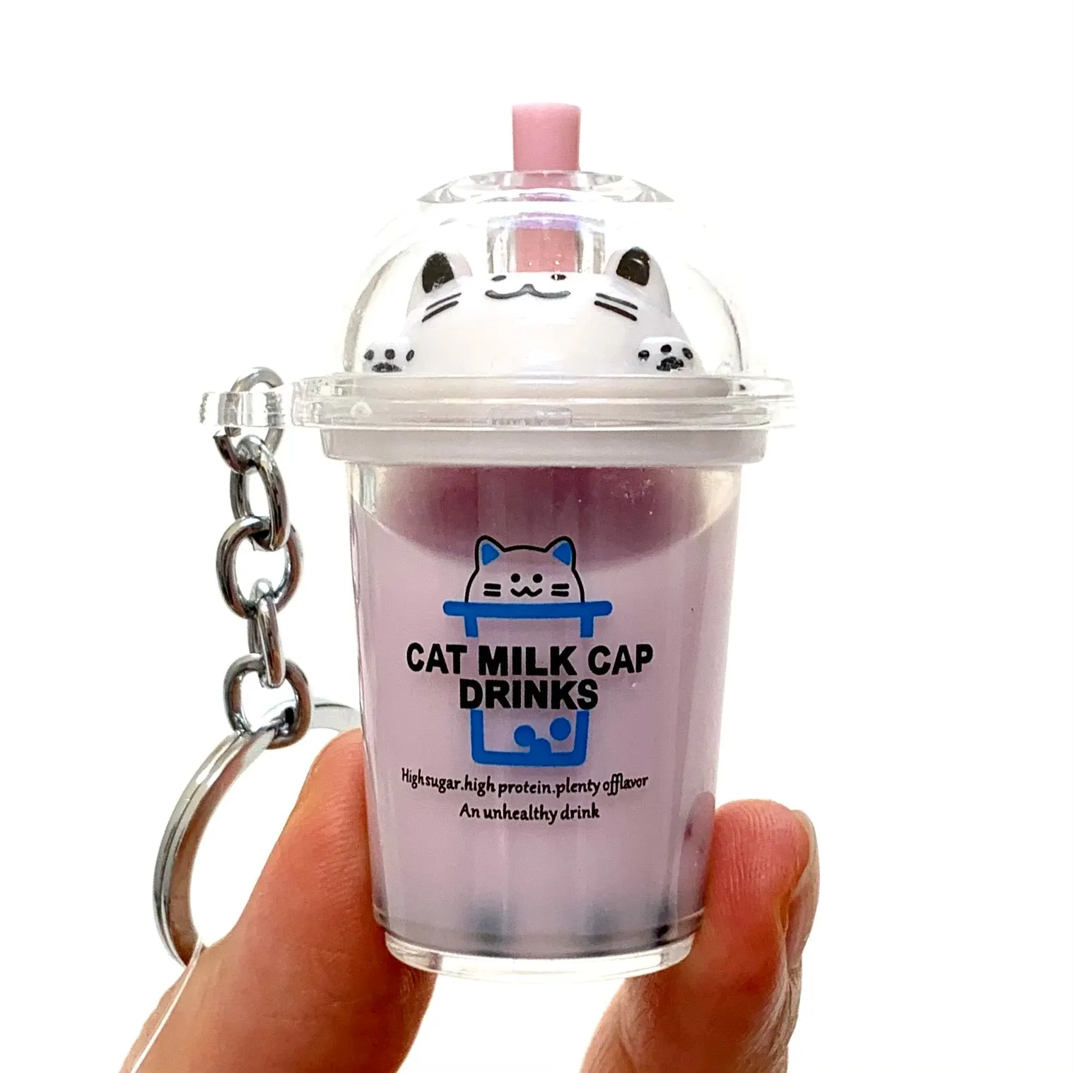 12041 BOBA TEA CAT CHARM-12