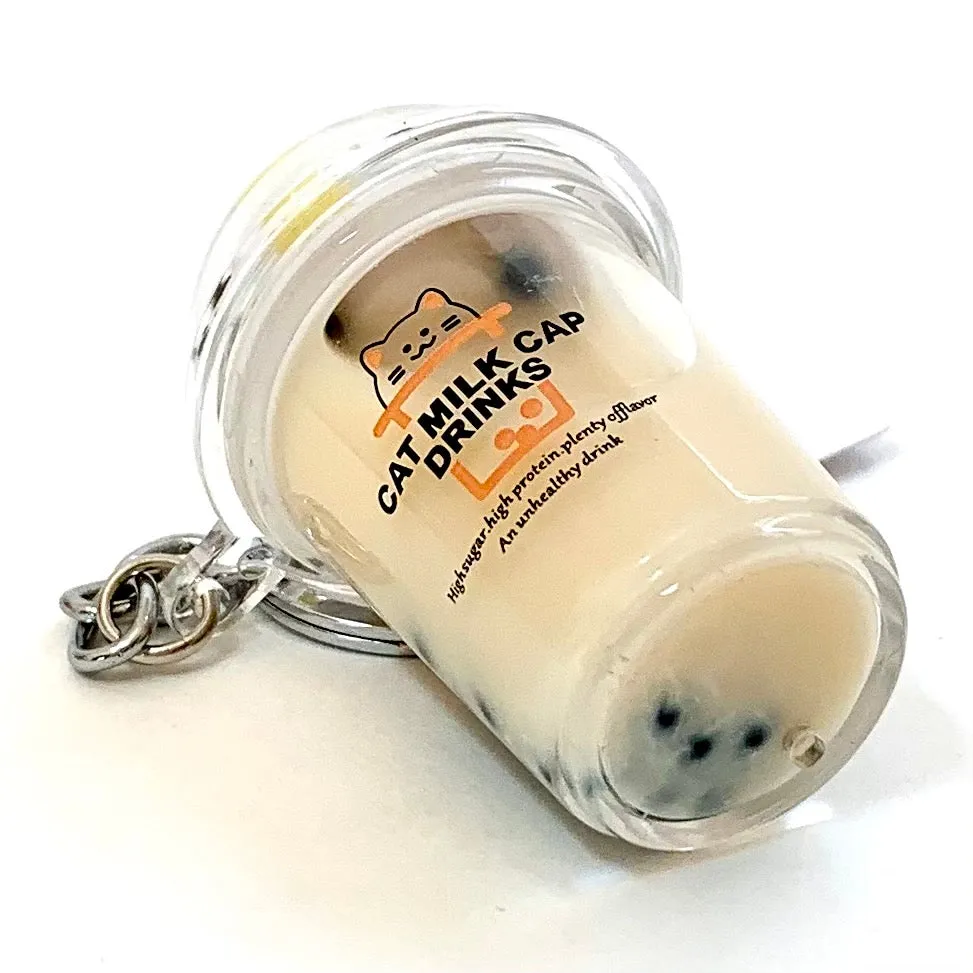 12041 BOBA TEA CAT CHARM-12