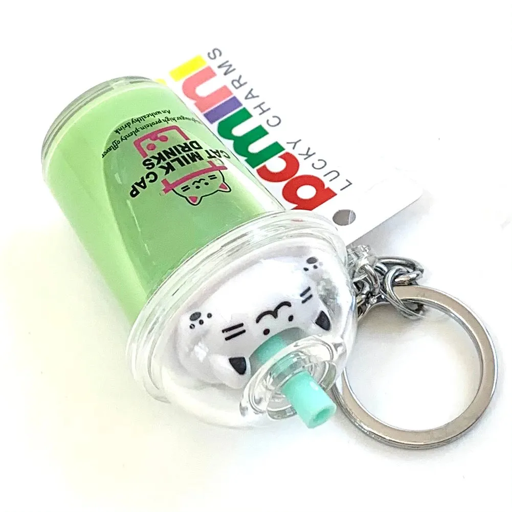 12041 BOBA TEA CAT CHARM-12