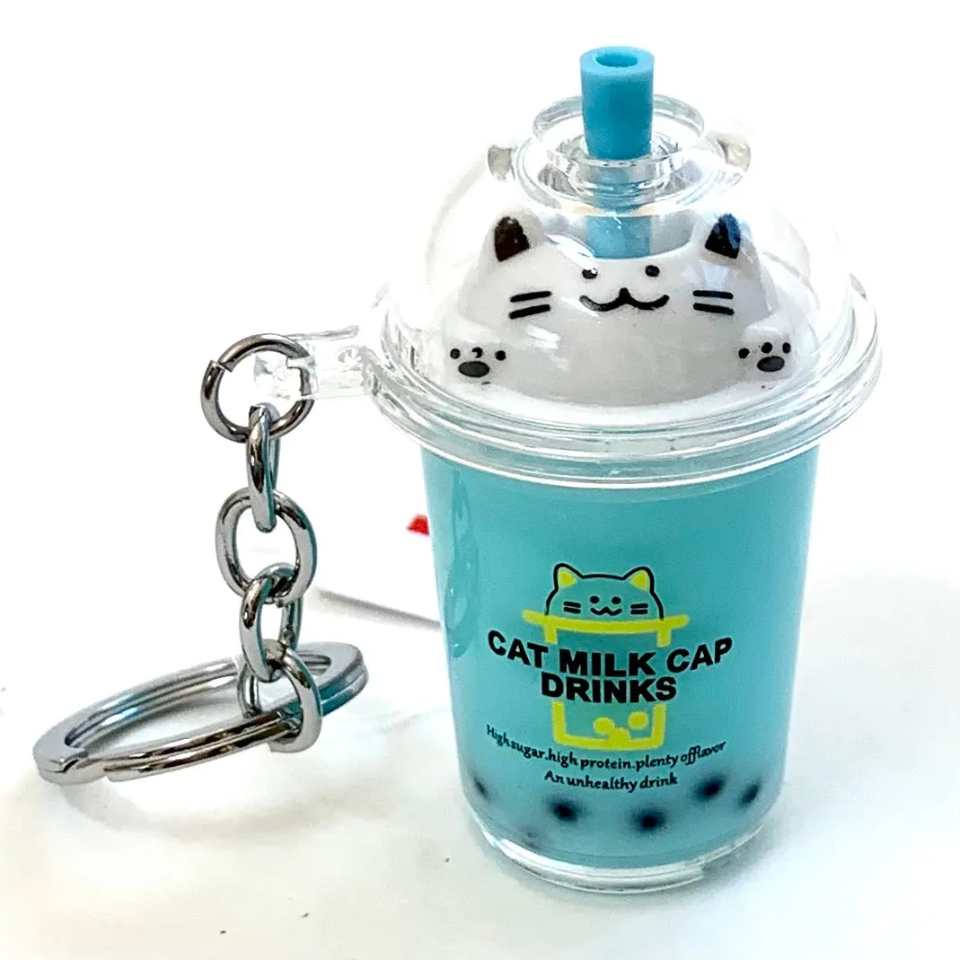 12041 BOBA TEA CAT CHARM-12