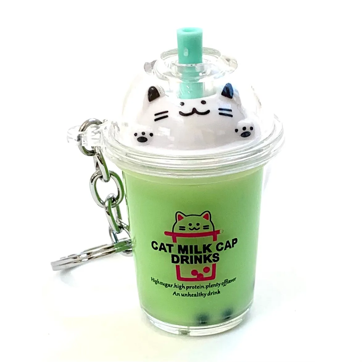12041 BOBA TEA CAT CHARM-12
