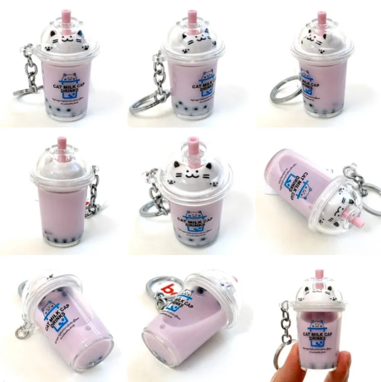 12041 BOBA TEA CAT CHARM-12