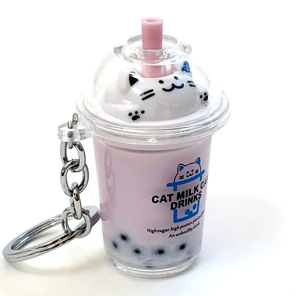 12041 BOBA TEA CAT CHARM-12