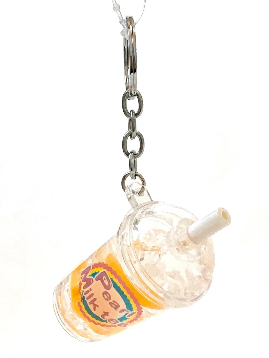 12046 FRUIT PEARL MILK TEA FLOATY KEY CHARM-12