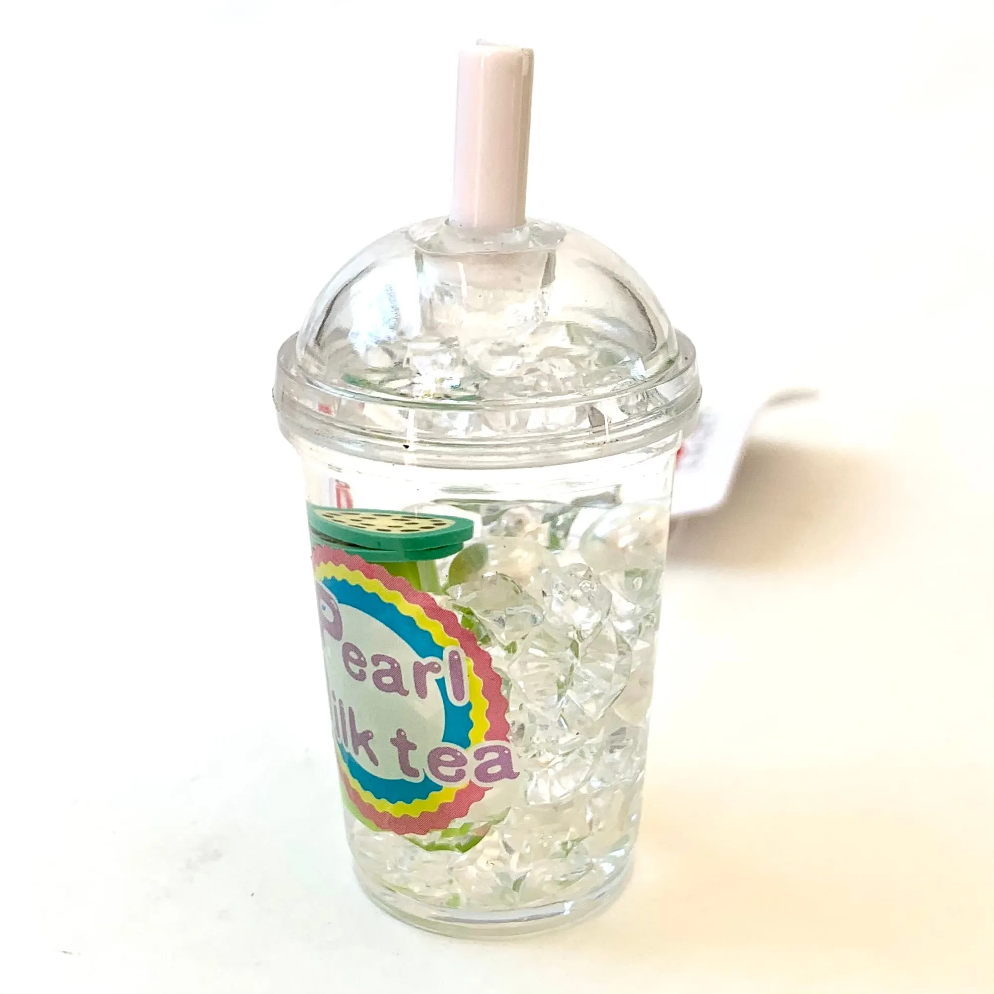 12046 FRUIT PEARL MILK TEA FLOATY KEY CHARM-12