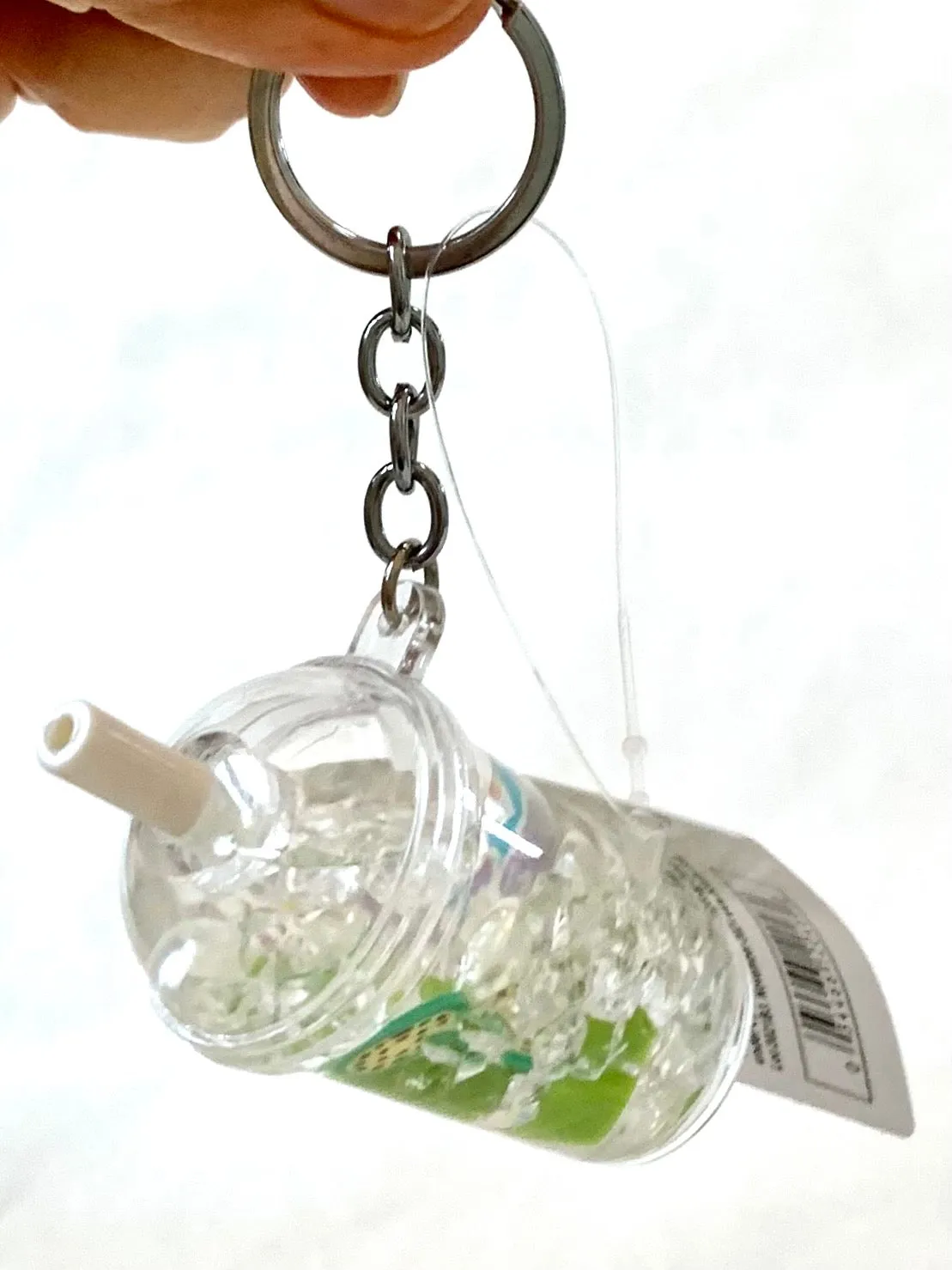 12046 FRUIT PEARL MILK TEA FLOATY KEY CHARM-12