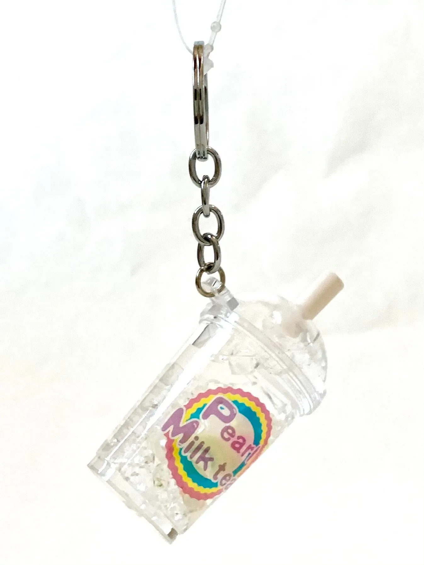 12046 FRUIT PEARL MILK TEA FLOATY KEY CHARM-12