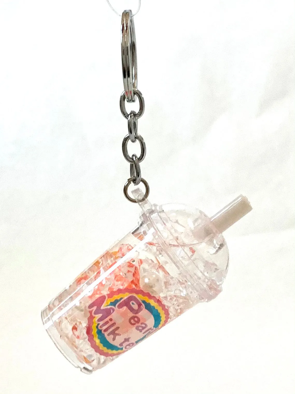12046 FRUIT PEARL MILK TEA FLOATY KEY CHARM-12