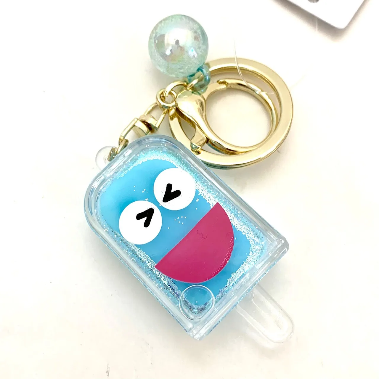 12063 POPSICLE FACE KEY CHARM-12