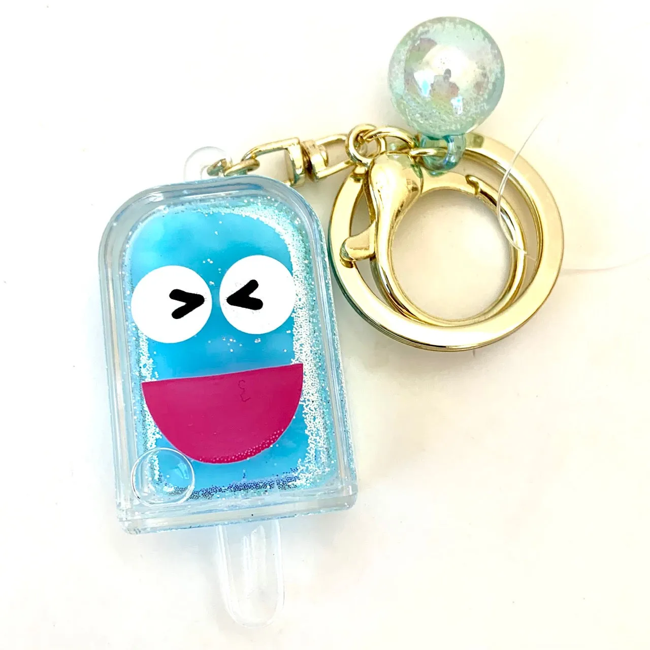 12063 POPSICLE FACE KEY CHARM-12