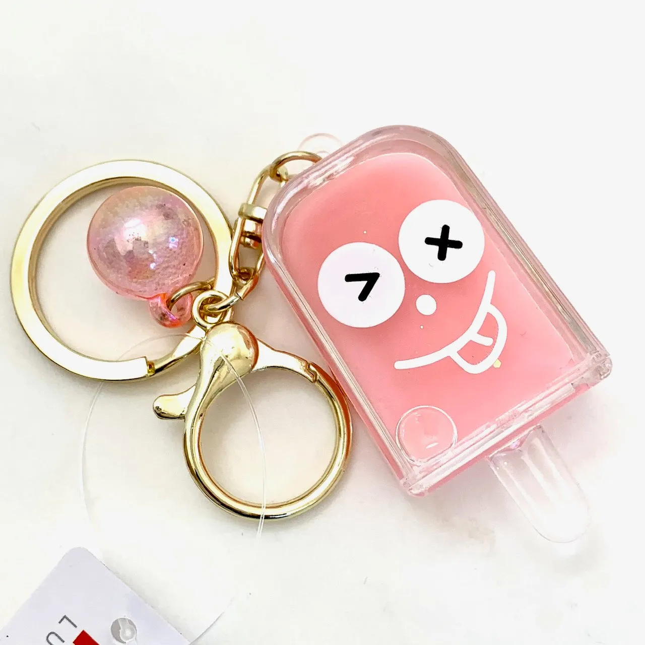 12063 POPSICLE FACE KEY CHARM-12