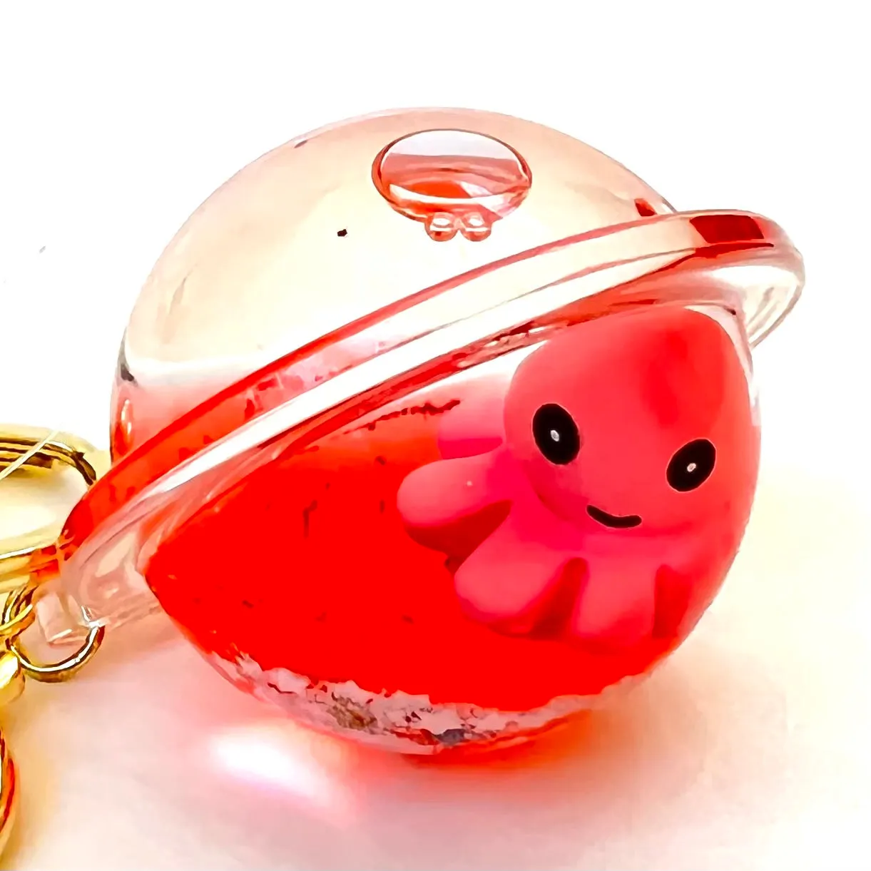 12088 OCTOPUS FLOATY KEY CHARM-12