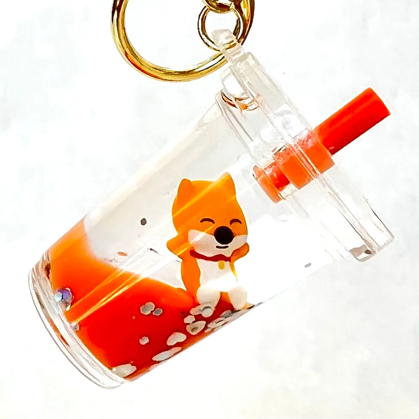 12103 SHIBA INU FLOATY KEY CHARM-12