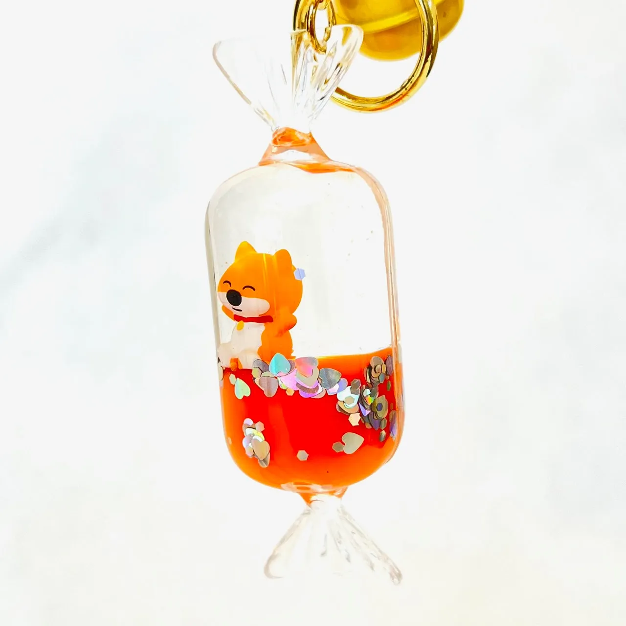 12103 SHIBA INU FLOATY KEY CHARM-12