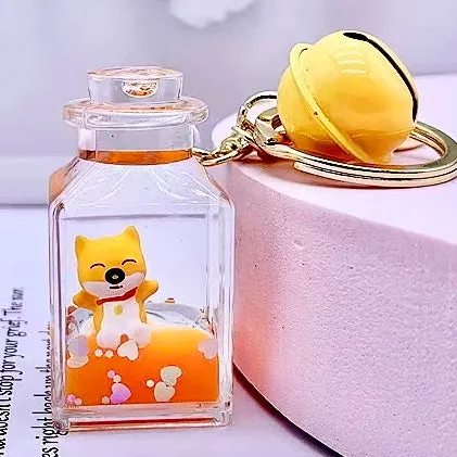 12103 SHIBA INU FLOATY KEY CHARM-12