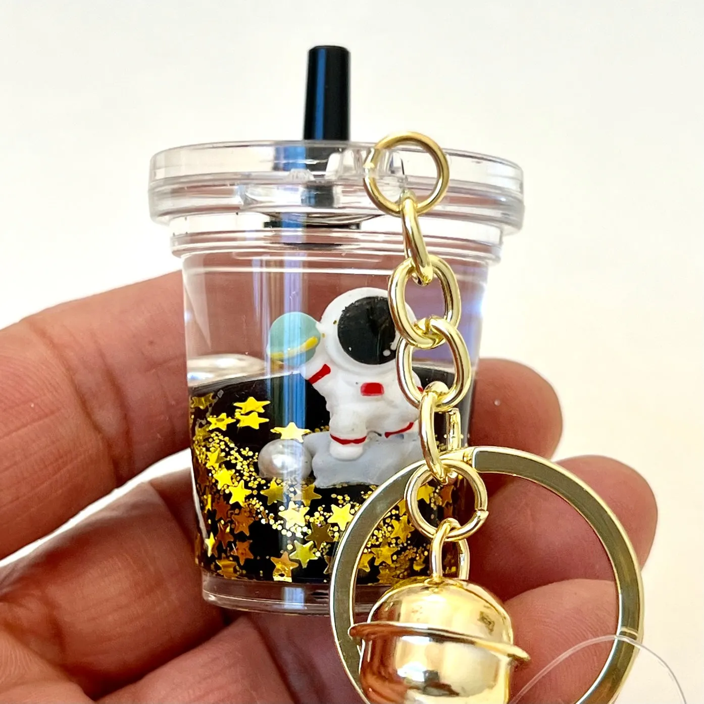 12125 ASTRONAUT FLOATY KEY CHARM-12