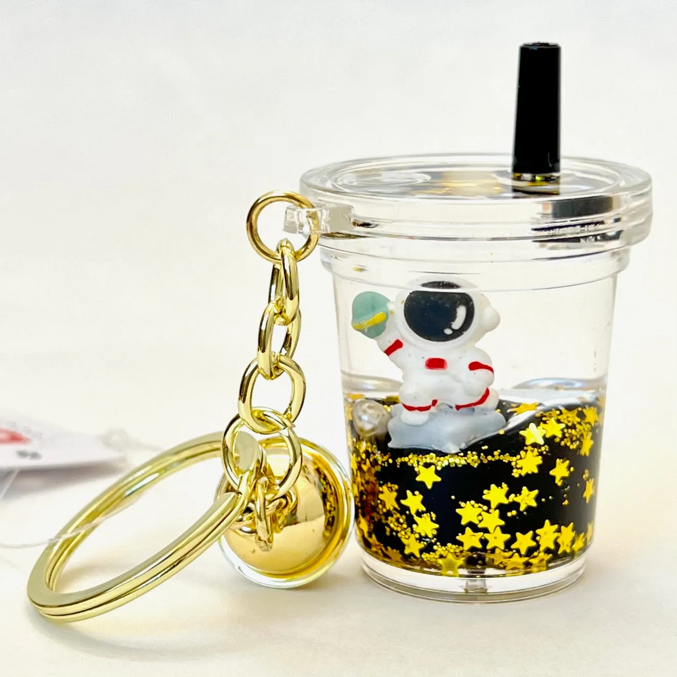 12125 ASTRONAUT FLOATY KEY CHARM-12