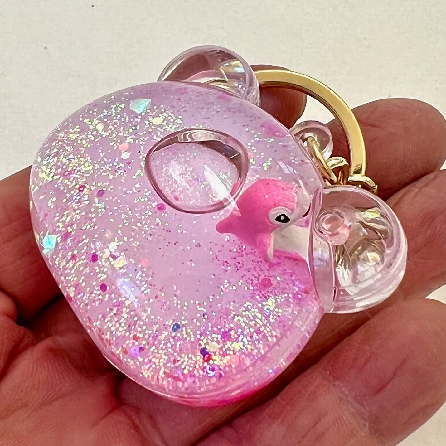 12138 DOLPHIN FLOATY KEY CHARM-12