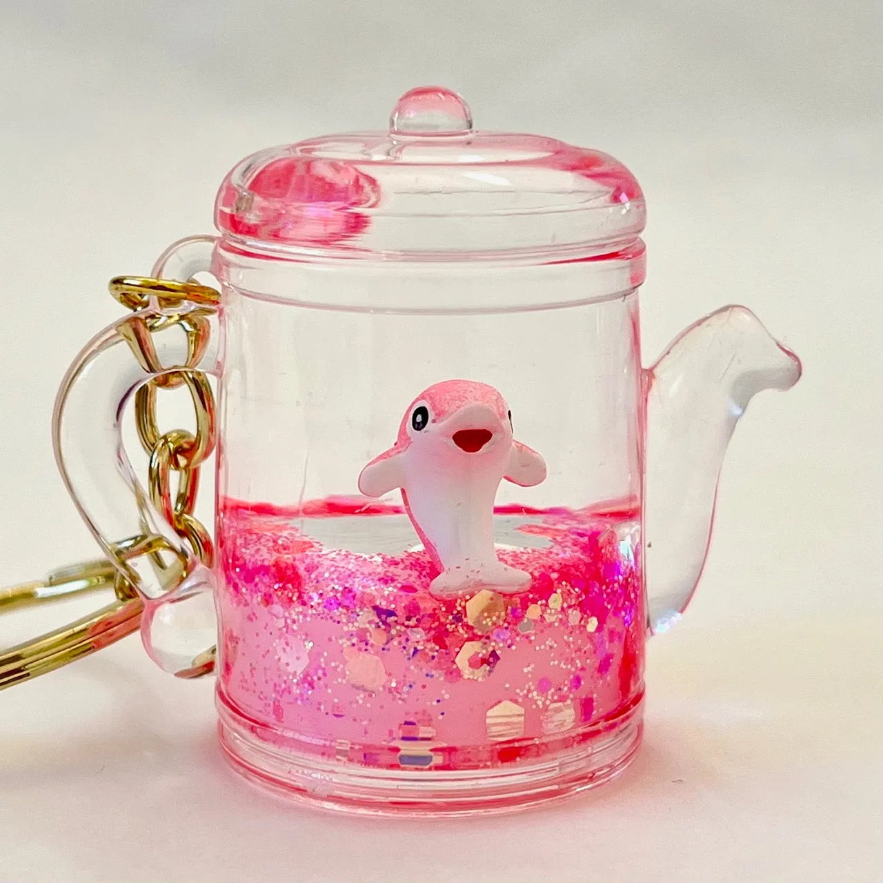 12138 DOLPHIN FLOATY KEY CHARM-12