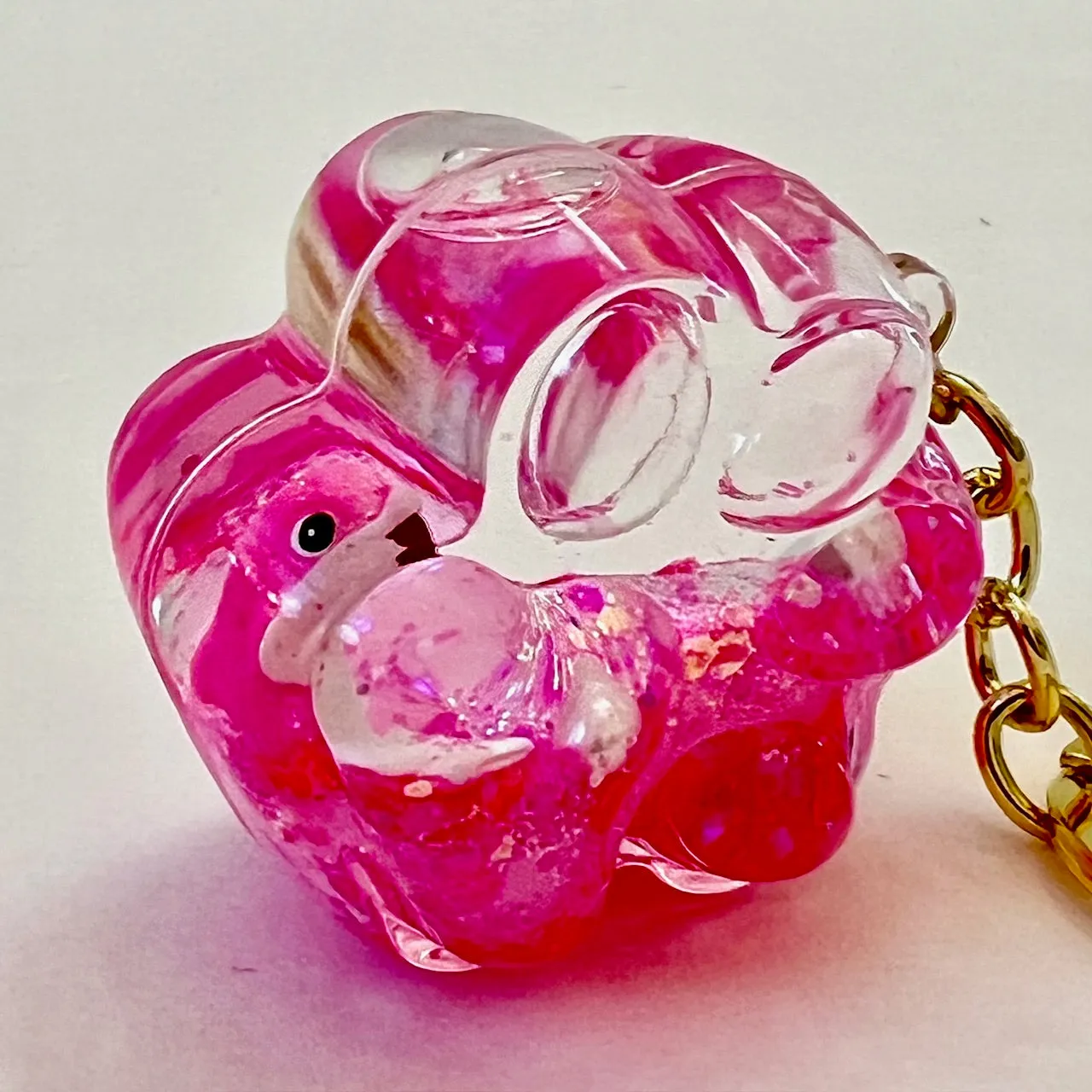 12138 DOLPHIN FLOATY KEY CHARM-12