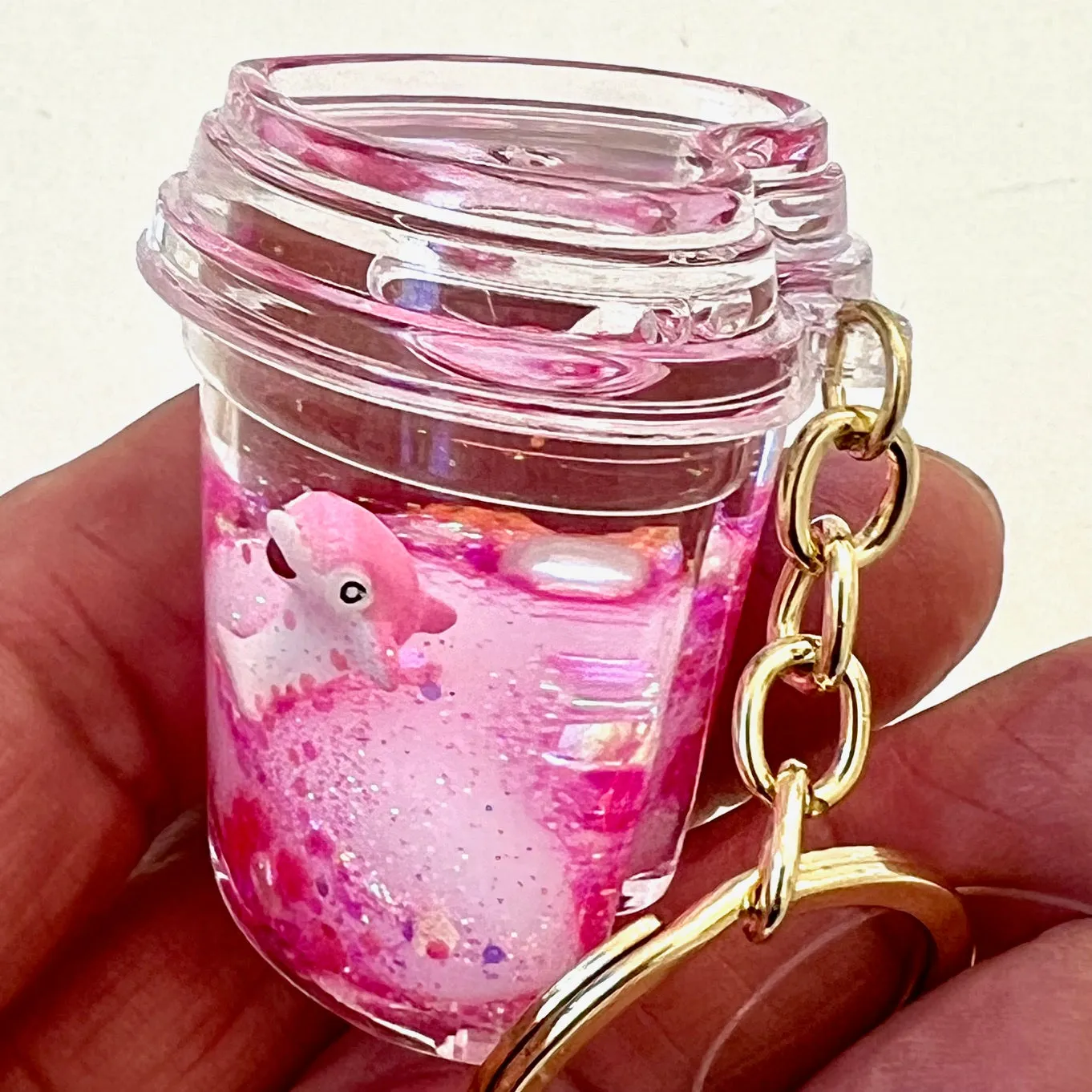 12138 DOLPHIN FLOATY KEY CHARM-12