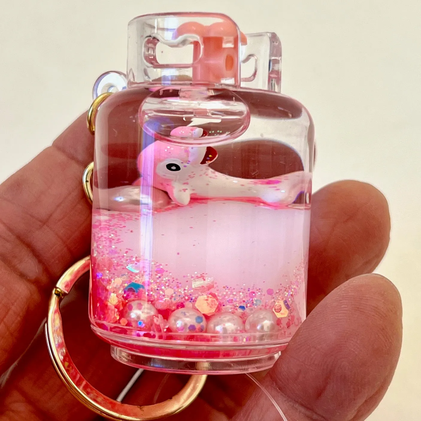 12138 DOLPHIN FLOATY KEY CHARM-12