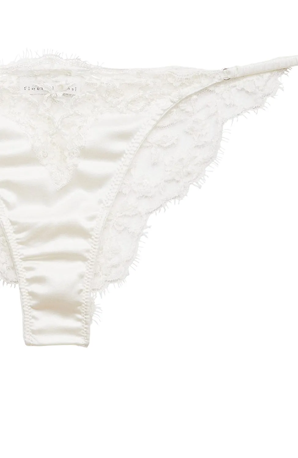 Beaded Iris Lace Bra, Garter and Brief Set