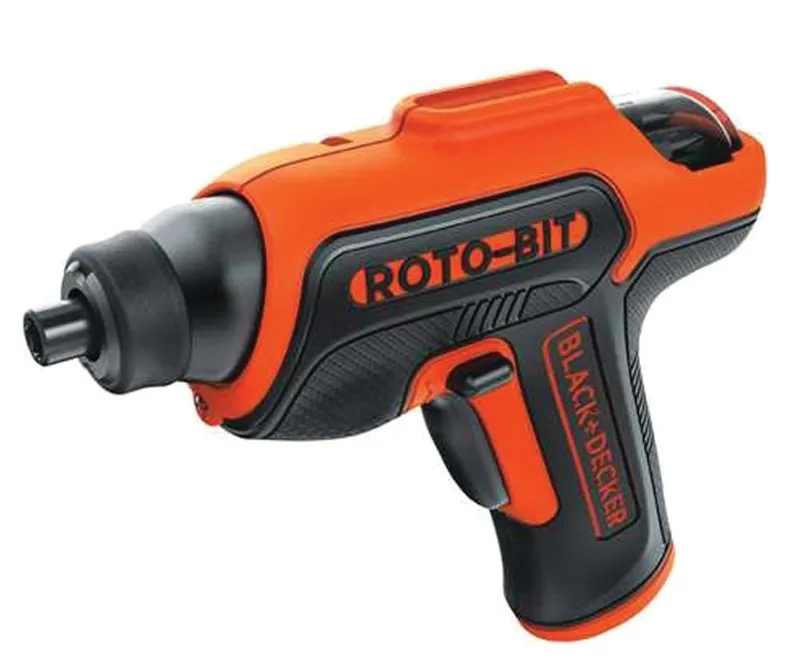 Black Decker BDCS50C Screwdriver, Battery Included, 4 V, 1.4 Ah, 1/4 in Chuck, Hex Chuck :EA: QUANTITY: 1
