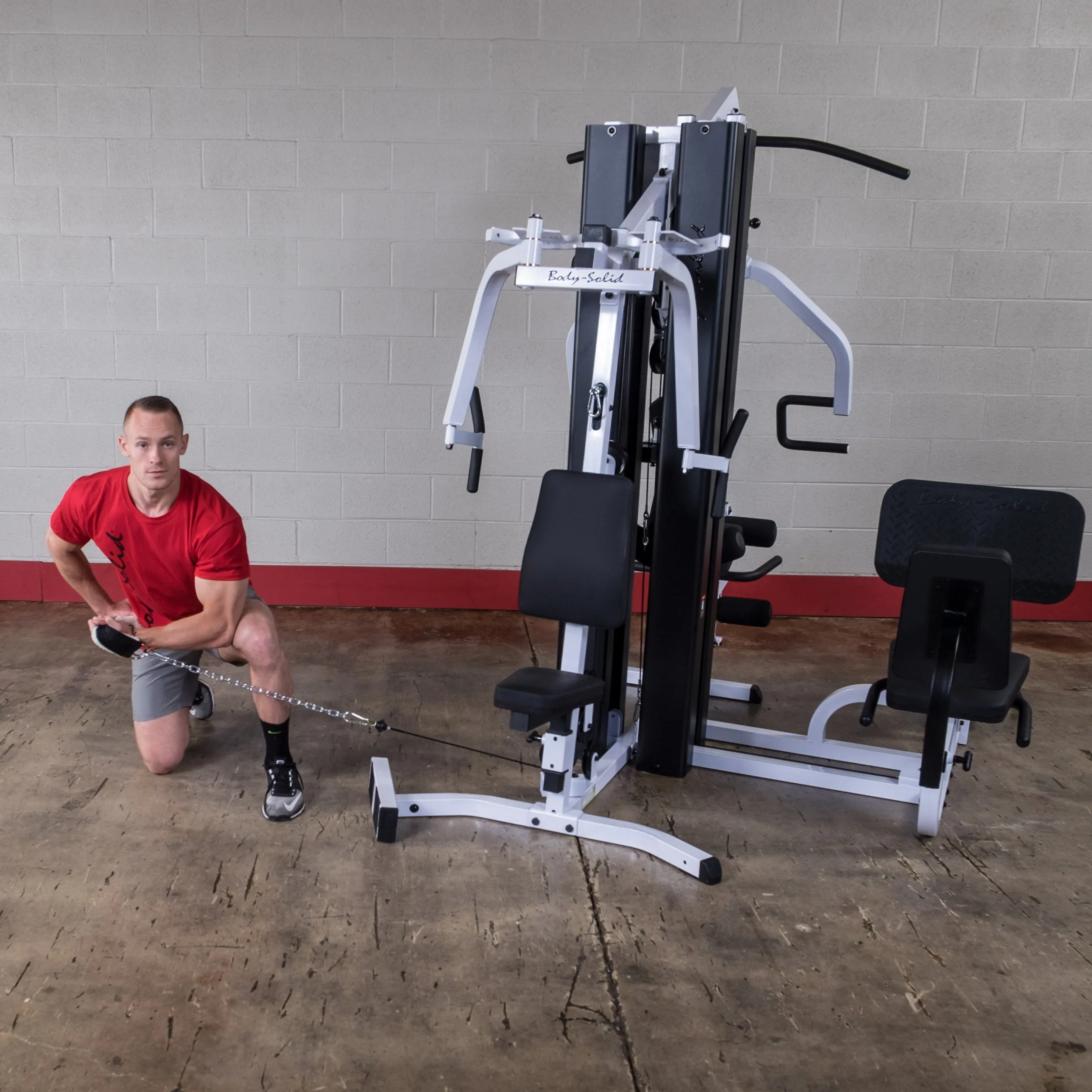 Body-Solid 2 stack, light commercial gym, EXM3000lps