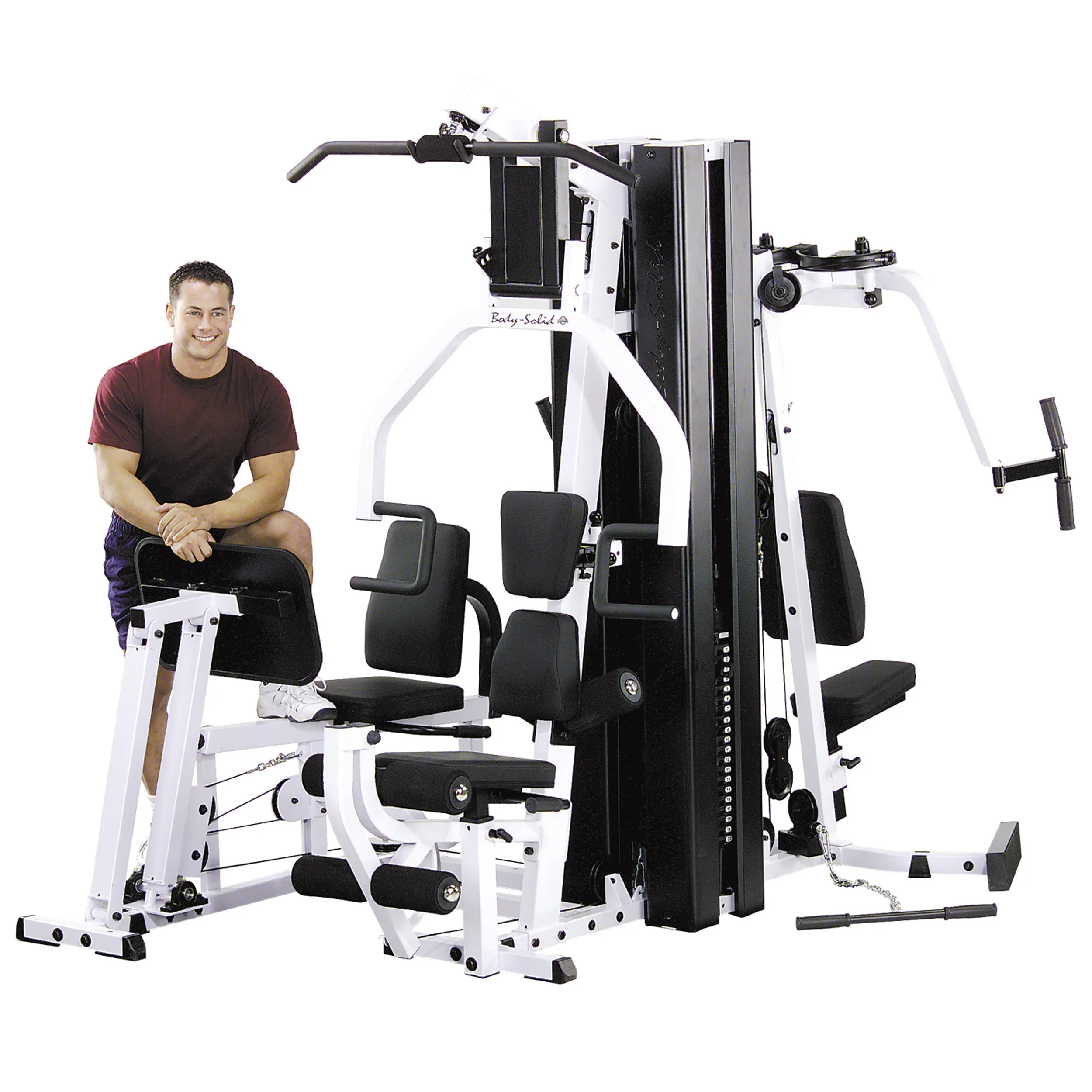 Body-Solid 2 stack, light commercial gym, EXM3000lps