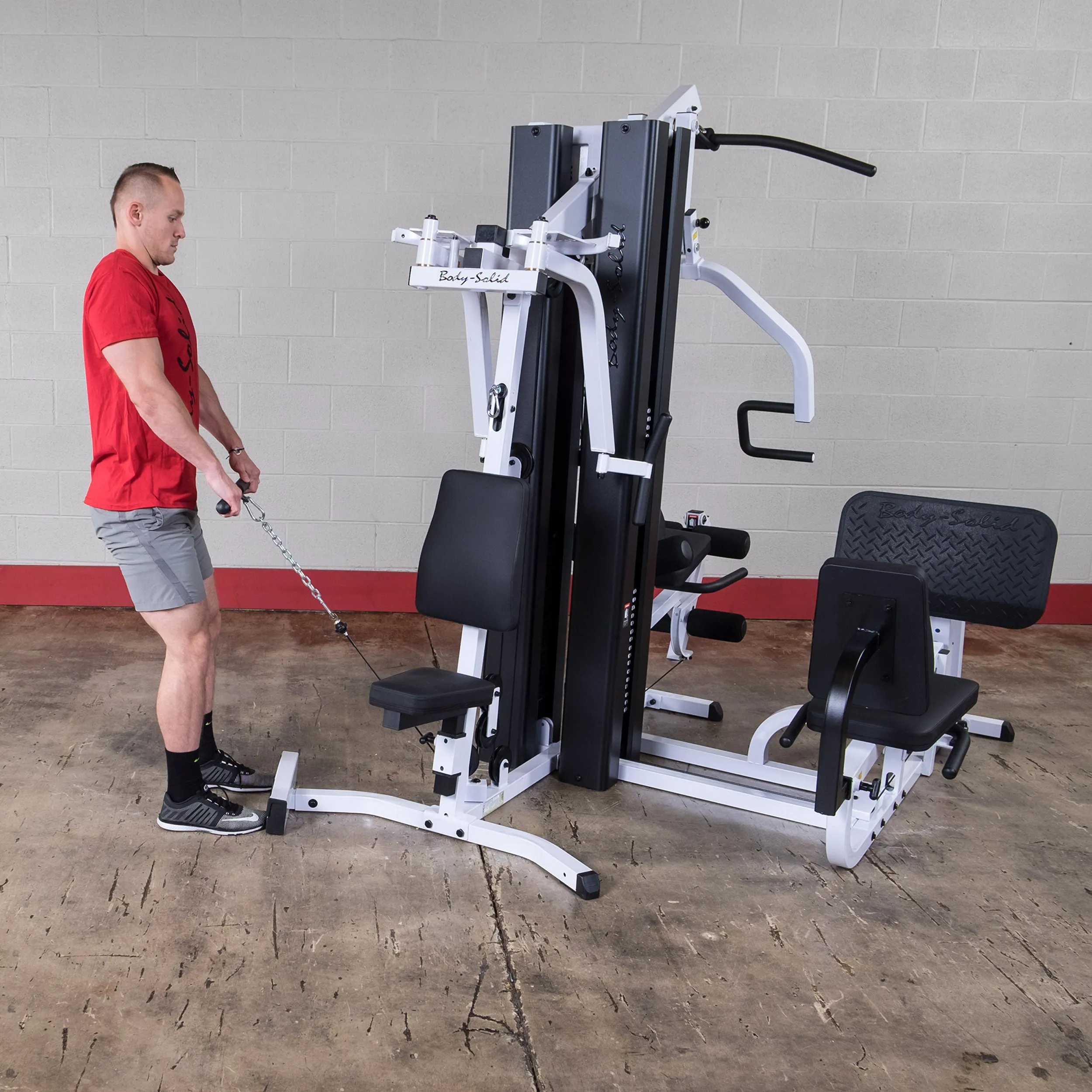 Body-Solid 2 stack, light commercial gym, EXM3000lps