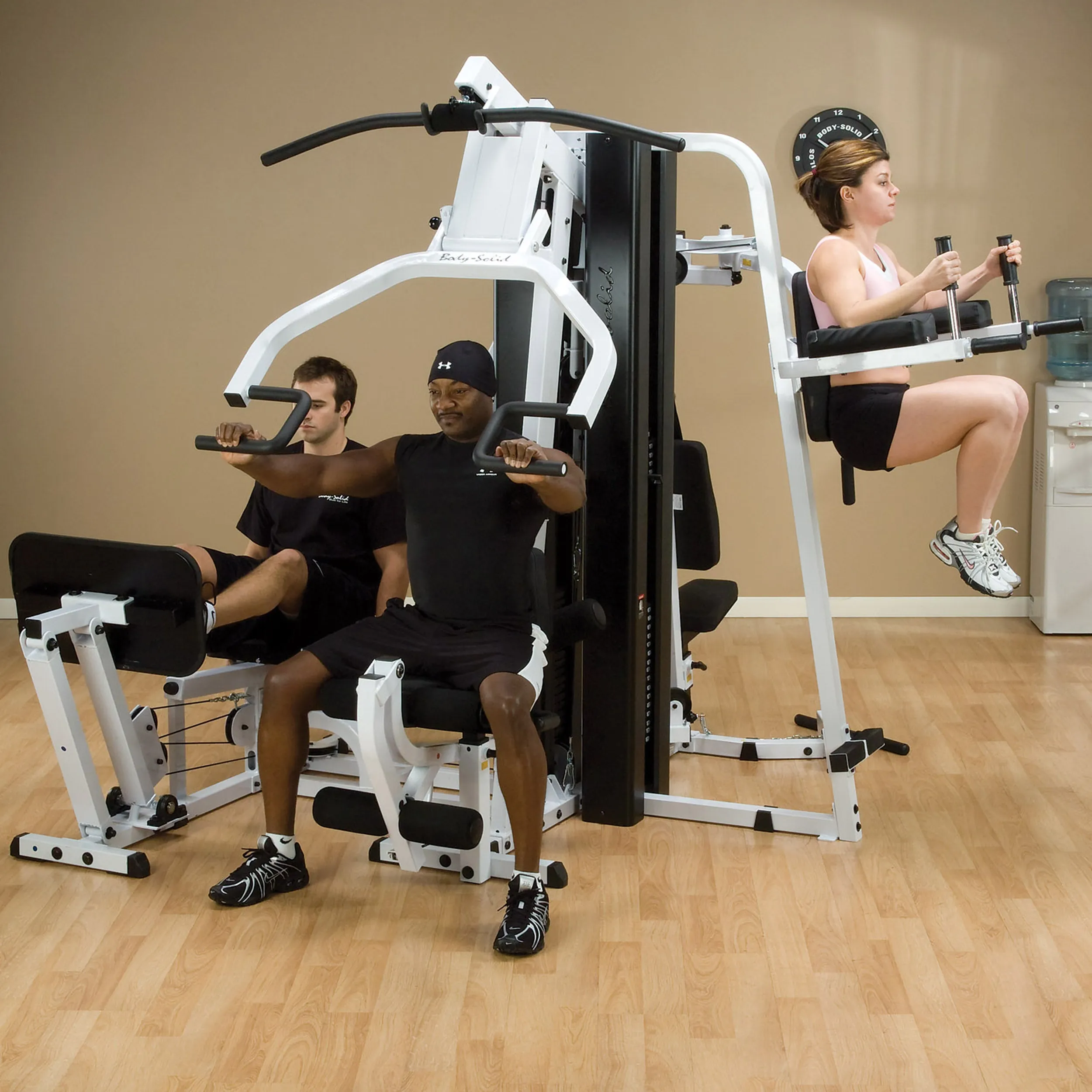 Body-Solid 2 stack, light commercial gym, EXM3000lps