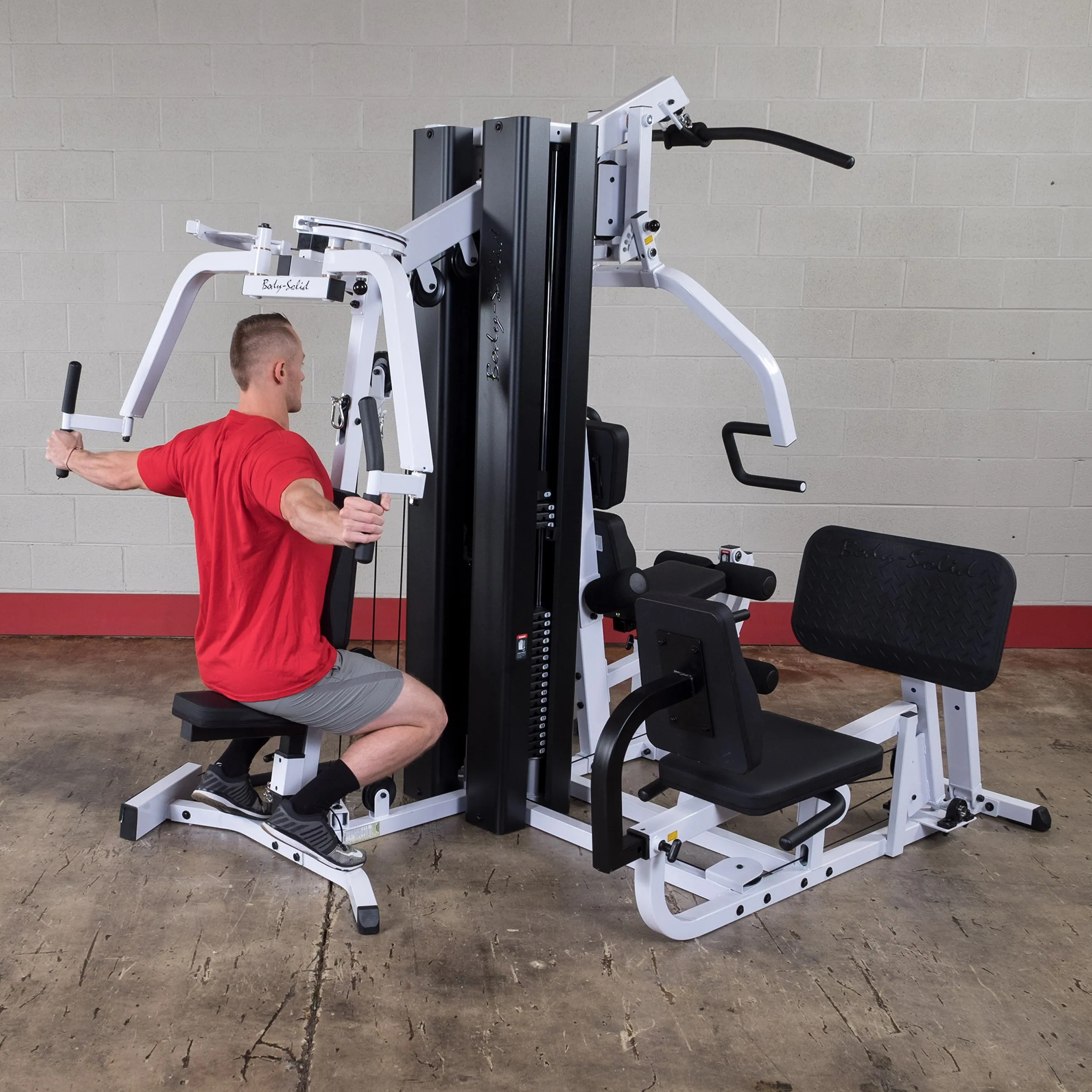 Body-Solid 2 stack, light commercial gym, EXM3000lps