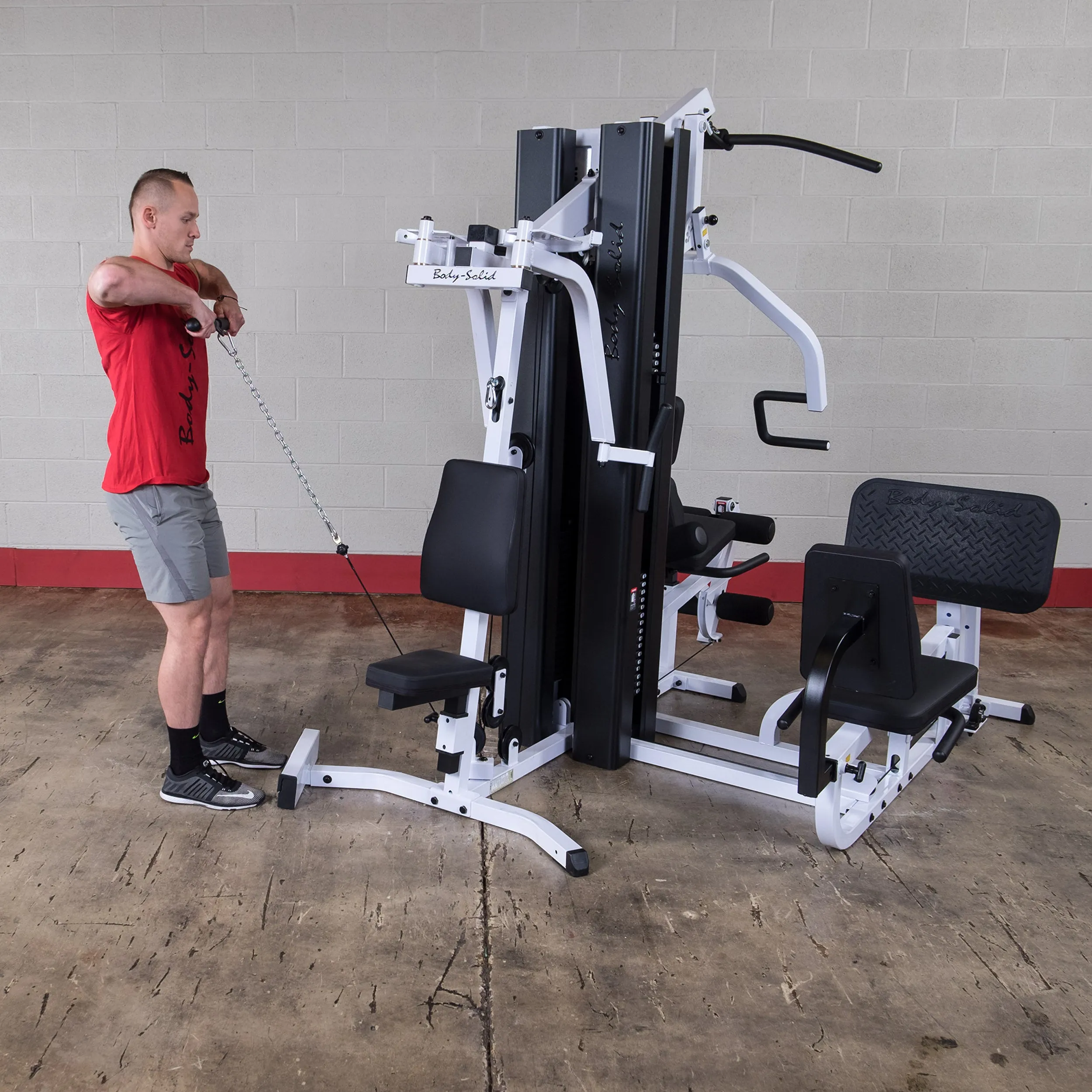 Body-Solid 2 stack, light commercial gym, EXM3000lps