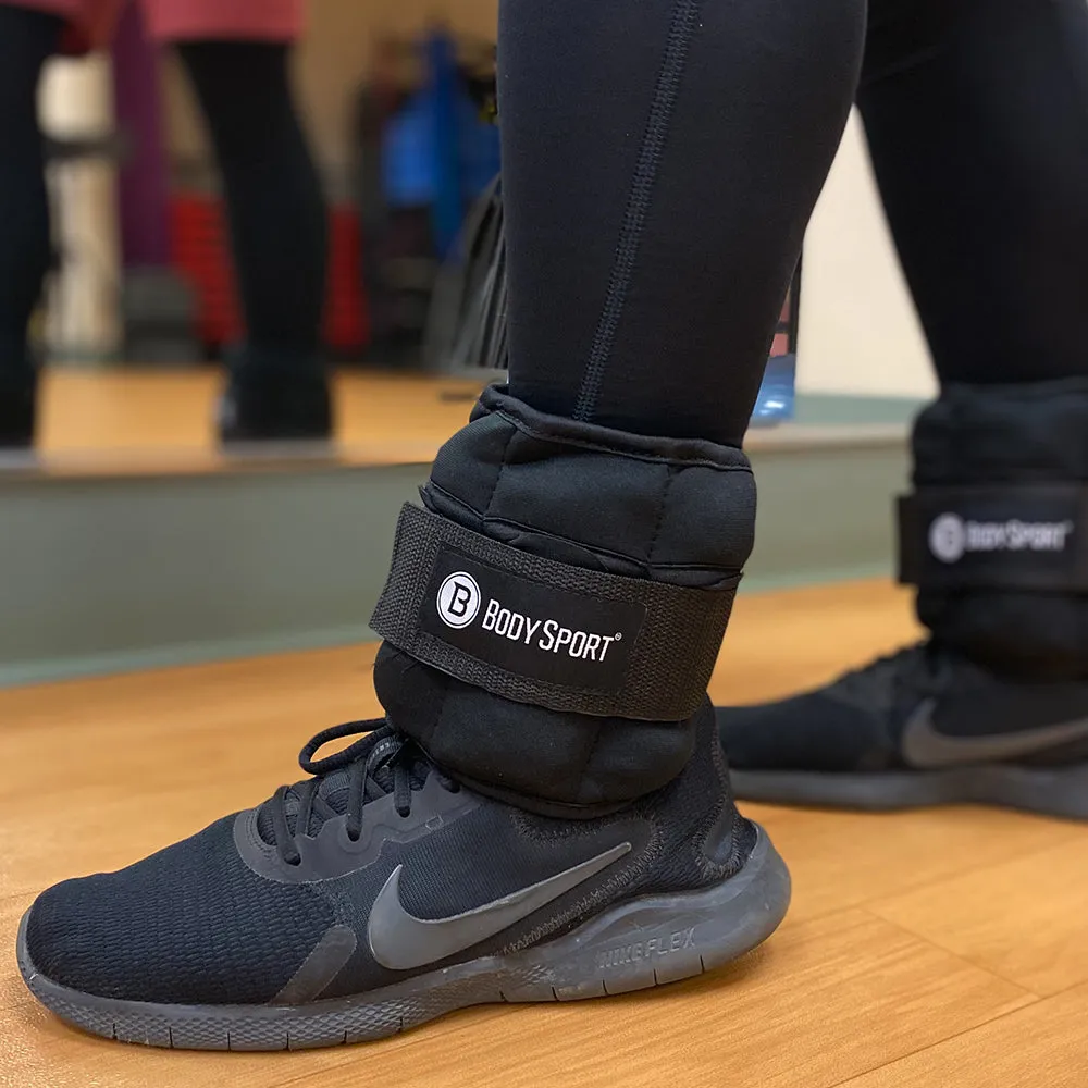 BodySport® Adjustable Ankle Weights