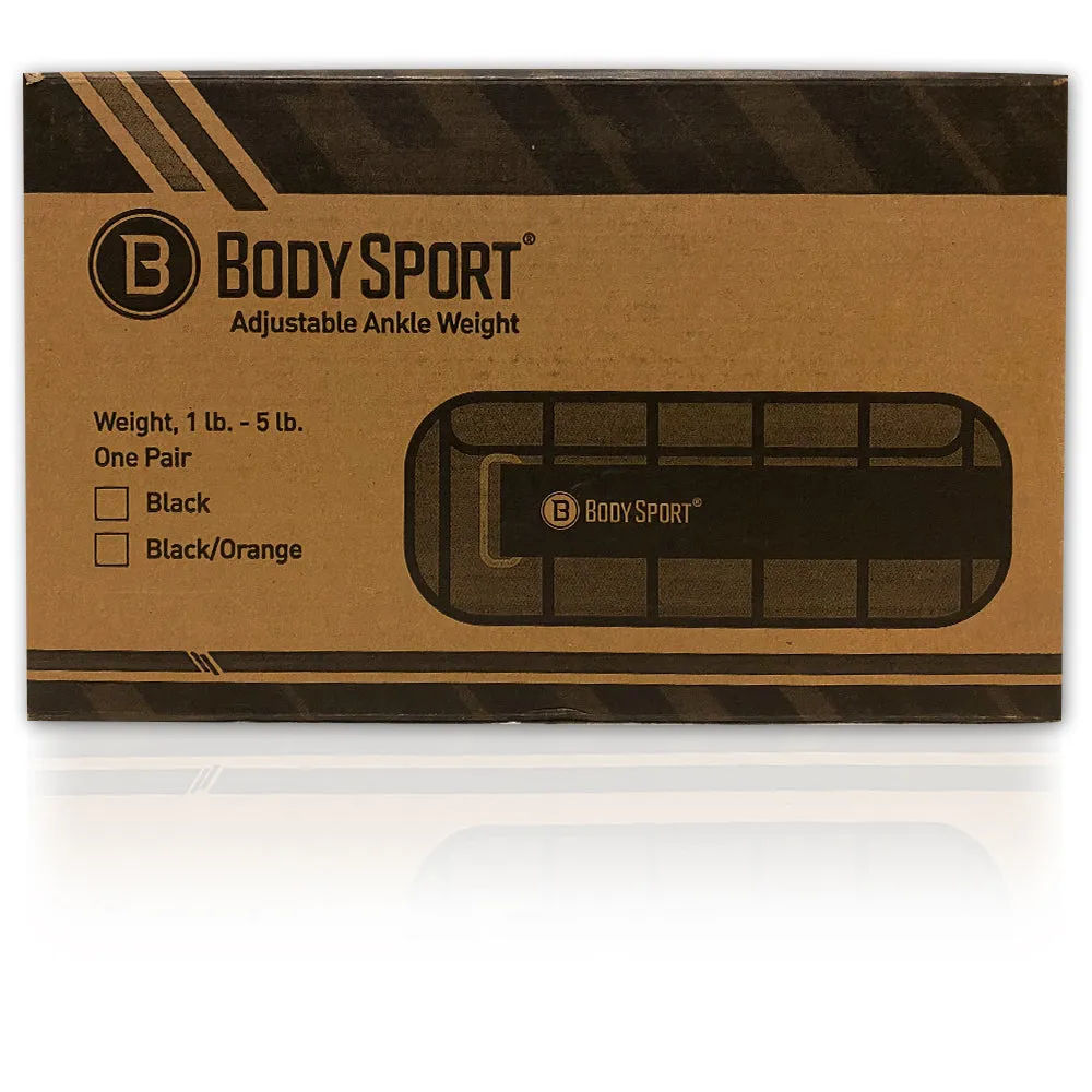 BodySport® Adjustable Ankle Weights