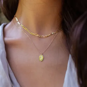 Brittany Figaro Choker // 14k Italian Gold Vermeil