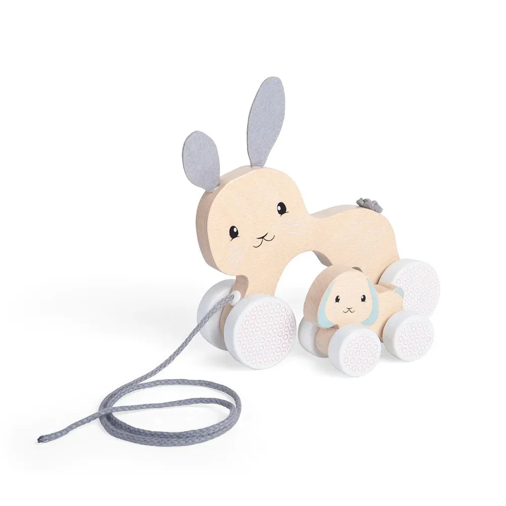 Bunny & Baby Pull Along