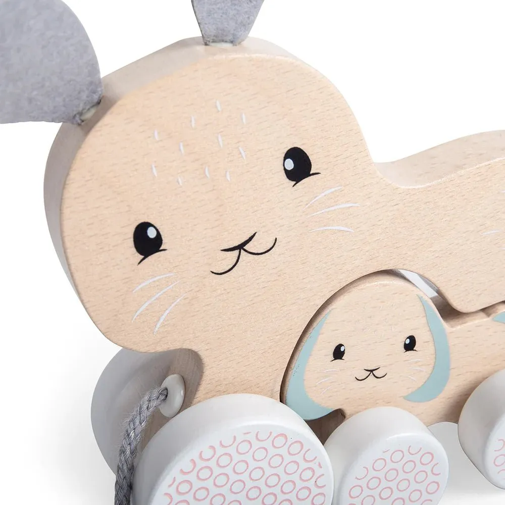 Bunny & Baby Pull Along