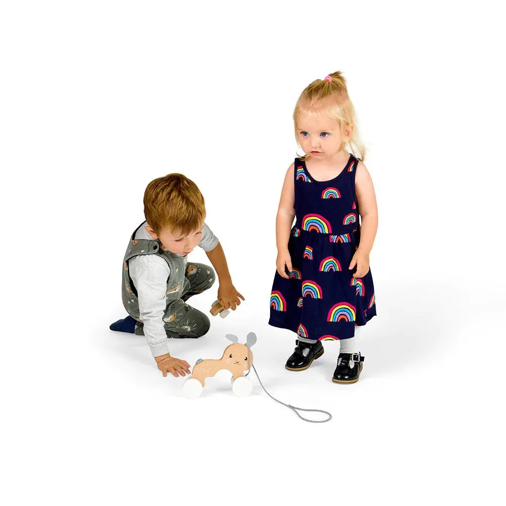 Bunny & Baby Pull Along