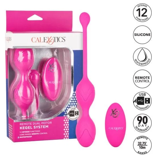 Calexotics Remote Dual Motor Kegel System